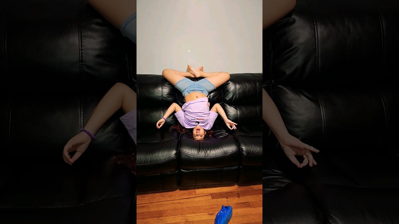 Now I'm hungry 😁 #comedy #headstand #moms #funny #fun #viral #skits