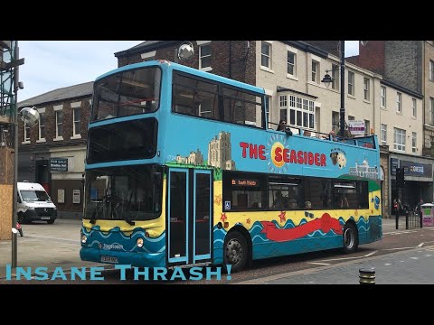 A Euro 2 Dennis Trident Being Completely Thrashed (X368 NNO)