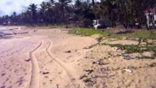 preview picture of video 'Costa Arriba   Paseo x playa y poblado de Palenque'