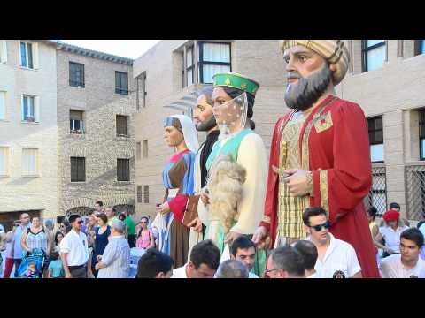 Tudela 2015 Desfile Barroco del Corpus clip 2/9 --- Grabado en 4K