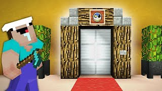 NOOB CONSTRUYE EL MEJOR ELEVADOR DE MINECRAFT | MINECRAFT CASAS