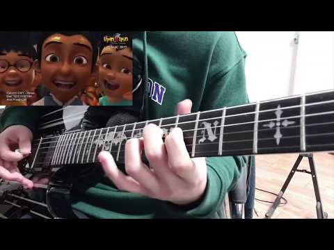 Upin & Ipin Keris Sakti : Guitar Cover with Solo (OST Upin & Ipin : Keris Siamang Tunggal)