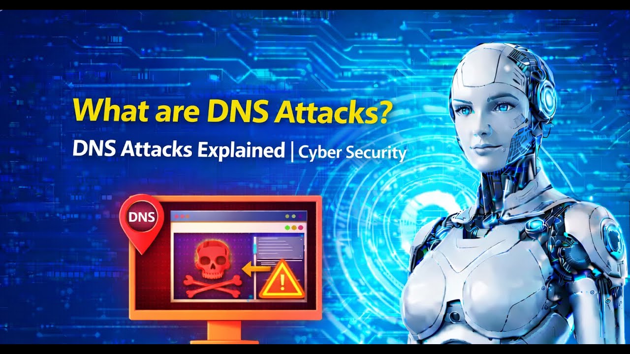 What are DNS Attacks? | DNS Attacks Explained | Cyber Security