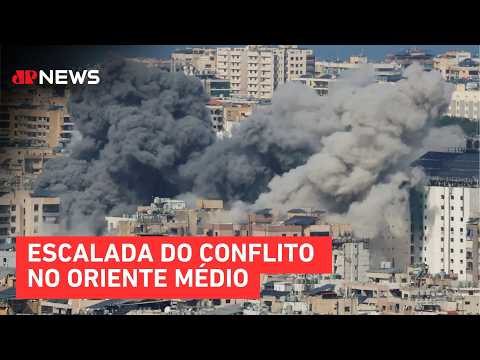 Israel bombardeia capital do Líbano nesta sexta (06)