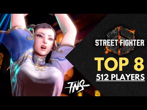 TOP 8 - First TNS SF6 Tournament 512 Players #1 (Caba, Kusanagi, Zack Rob, Bryan-D) Street Fighter 6