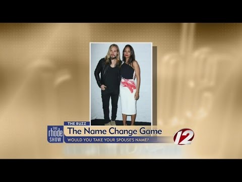 The Buzz: Name change game