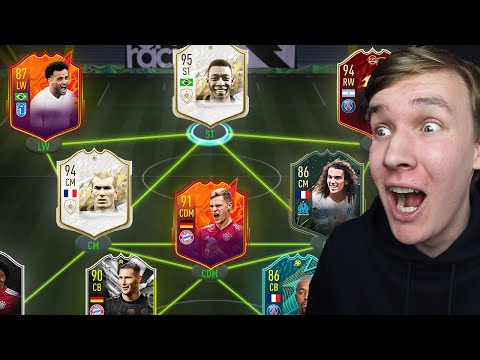 95 RATED PELE PAKETISTA! - SEURAAJIEN FIFA 22 TIIMIT