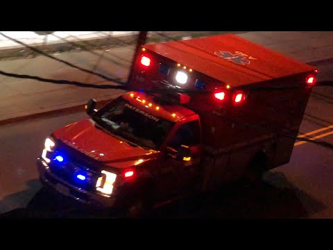 Paterson Fire Department Ambulance Responding Urgently On Straight St 3/3/2021
