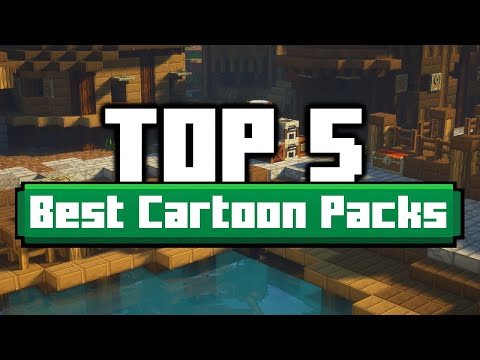 TOP 5 Best Cartoon Texture Packs for Minecraft 🥇