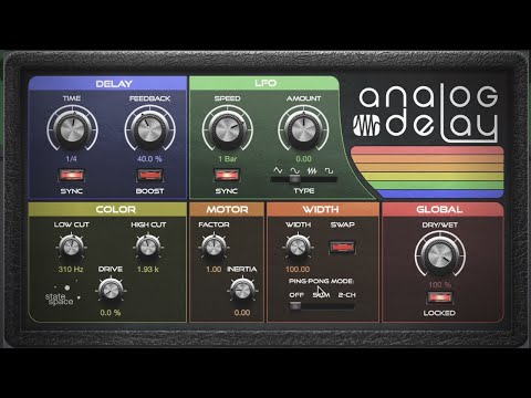 Exploring Studio One’s Analog Delay