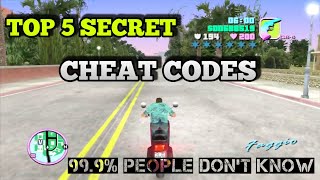 SECRET Cheat Codes 99.9% People Don,t Know | GTA Vice City ke aise cheat code jo koi nahi janta