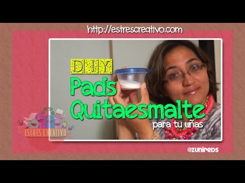 DIY Pads quita esmalte - YouTube