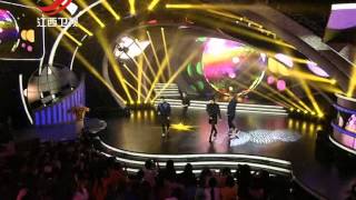 [140101] M.I.C. classic songs covers @ JXTV 2013 FunnyVideo Awards