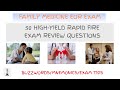Family Medicine Exam Review With 50 High Yield Questions