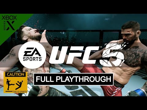 UFC 5 Career Mode -  Full Playthrough (Xbox Series X) - The Rise of Ilia Topuria! [No Commentary]
