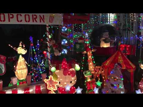 Christmas lights in Danvers MA