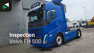 تریلی Volvo FH 500 4X2 Retarder Standklima Full-Air Hydraulic ACC Navi Alcoa | تصویر 4 - Autoline