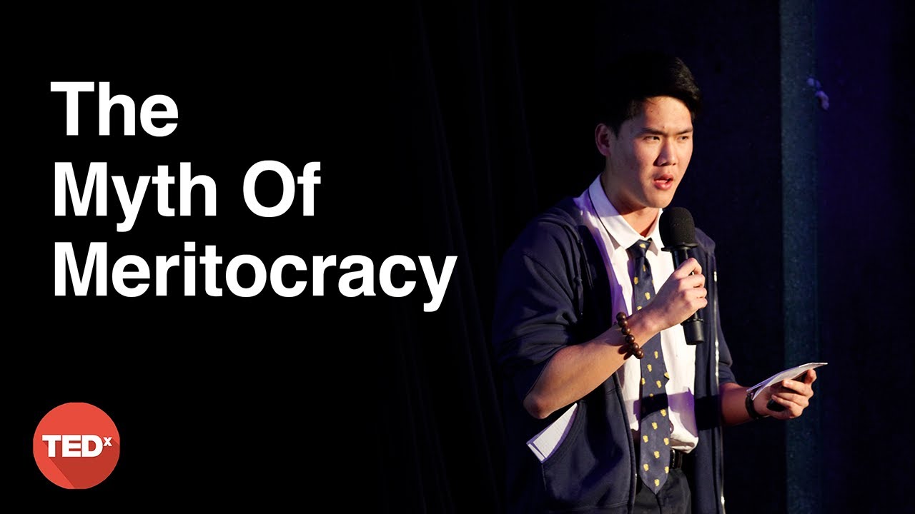 The Myth Of Meritocracy | Harry Li | TEDxKGV School Youth
