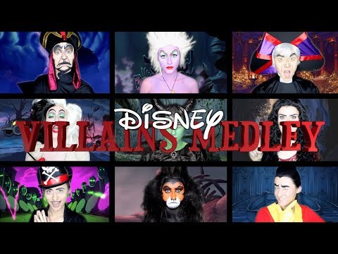 *ONE WOMAN* DISNEY VILLAINS MEDLEY!