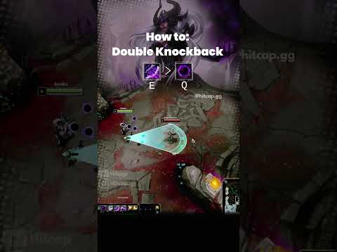 How to Syndra Double Knockback Combo #shorts