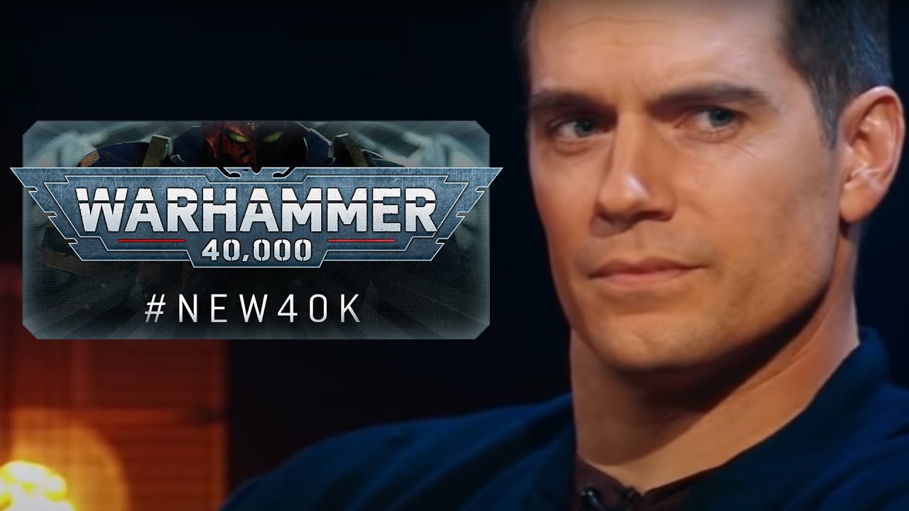 Henry Cavill talks 40K with WITCHER Cast #shorts
