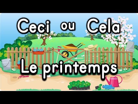 PAUSE ACTIVE (APQ): Le printemps - Ceci ou Cela// BRAIN BREAK (DPA): Spring - This or That