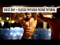 Chest Day + Classic Physique Posing Tutorial (Front Double Biceps)