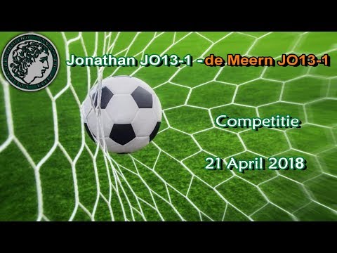 Samenvatting de Meern JO13-1 - Jonathan JO13-1(1-0) Competitie 21-April- 2018