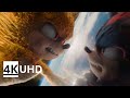 Sonic Vs Shadow On Moon Sonic The Hedgehog 3 4K UHD