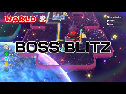 Super Mario 3D World - Boss Blitz SPEEDRUN