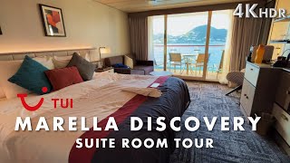 Junior Suite cabin tour | TUI Marella Discovery cruise ship [4K]
