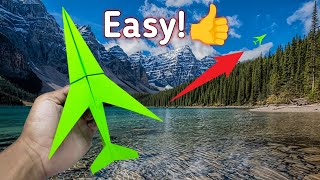 Easy fast paper airplanes, how to make a good flying airplane