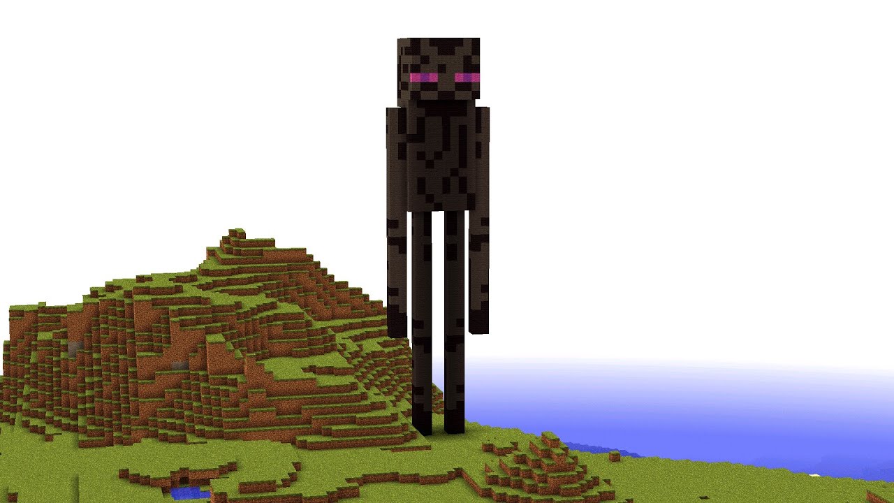 Minecraft Enderman and Endermite - minecraft Statue build, PS4