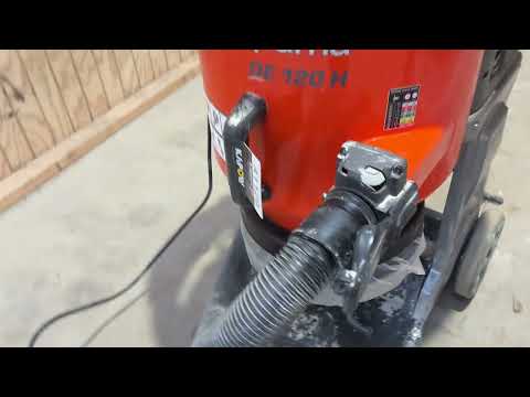 Video: Husqvarna DE120H/C3000 støvsuger og filter 1