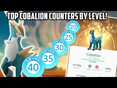 Top Cobalion Counters By Level In Pokemon Go!