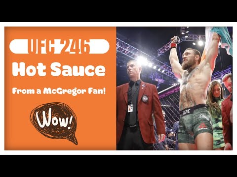 UFC 246 Conor McGregor KO Results in a Hot Sauce Shocker!