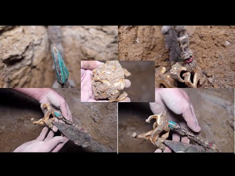 Cave treasure hunt, find ancient artifacts and golden dragons