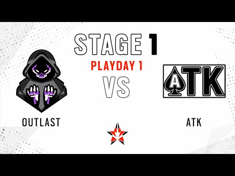 Outlast vs ATK // NA Challenger League - Stage 1 - Playday 1