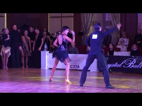 Darren Hammond & Milla Samba 1/4 Amateur Latin  Crystall Ball 2018