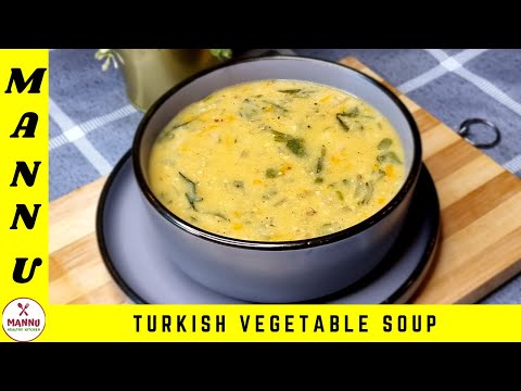 TURKISH VEGETABLE SOUP RECIPE // How to make Turkish Vegetable Soup | Winter Vegetable soup Recipe