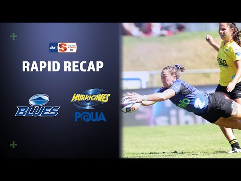 HIGHLIGHTS | Blues Women v Hurricanes Poua | Round 3, 2024