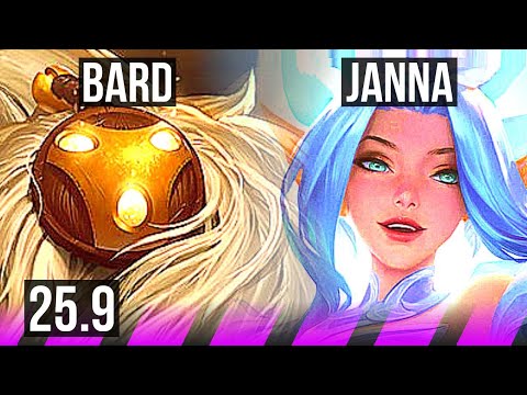 BARD & Akshan vs JANNA & Kai'Sa (SUP) | 4/3/25 | EUW Challenger | 25.9