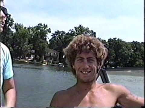 Mike Gissibl Two Ski Jump Outs July 9, 1989