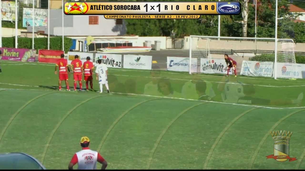Gols Série A2 | Atlético Sorocaba 1x1 Rio Claro