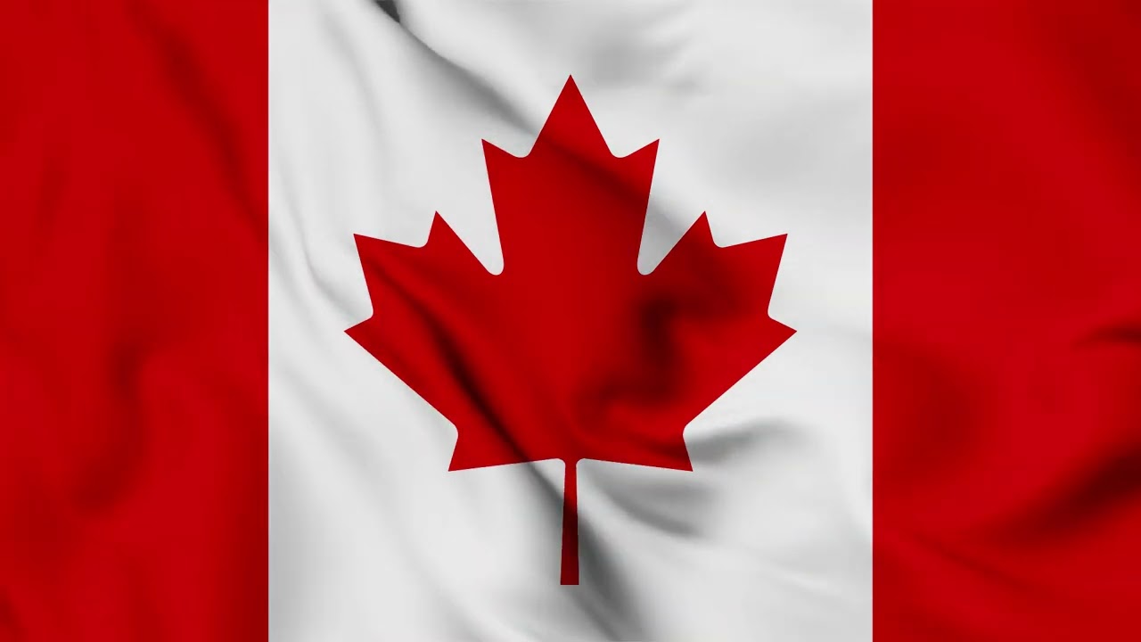Canada Flag Waving Background | HD | FREE DOWNLOAD