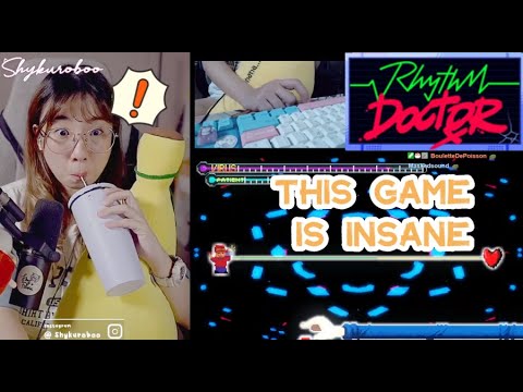 Musician plays RHYTHM DOCTOR for the first time (part 1) - SUPER FUN MUSIC GAME!