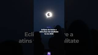 Eclipsa de Soare a atins faza de totalitate la ora 21:32 #digi24 #știriledigi24