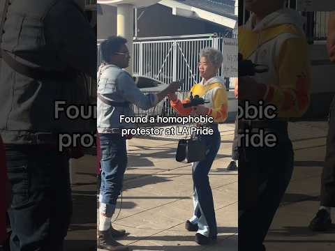 Found A Home of Phobic Protestor at Pride Month AGAIN 🏳️‍🌈 #shorts #pride #lgbt