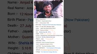 Download lagu Bollywood Actor Amjad Khan ji ki Biography #shorts #short #viral #youtubeshorts #shortvideo mp3