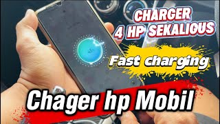 4-Port Fast Charging Car Phone Charger – Can Charge Four Phones at Once
